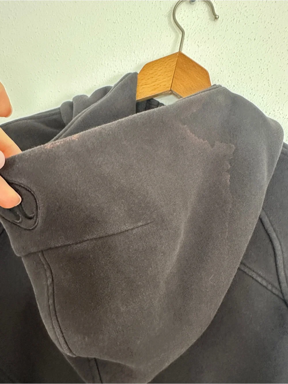Lululemon Scuba Oversized 1/2 Zip Hoodie Black M/L
